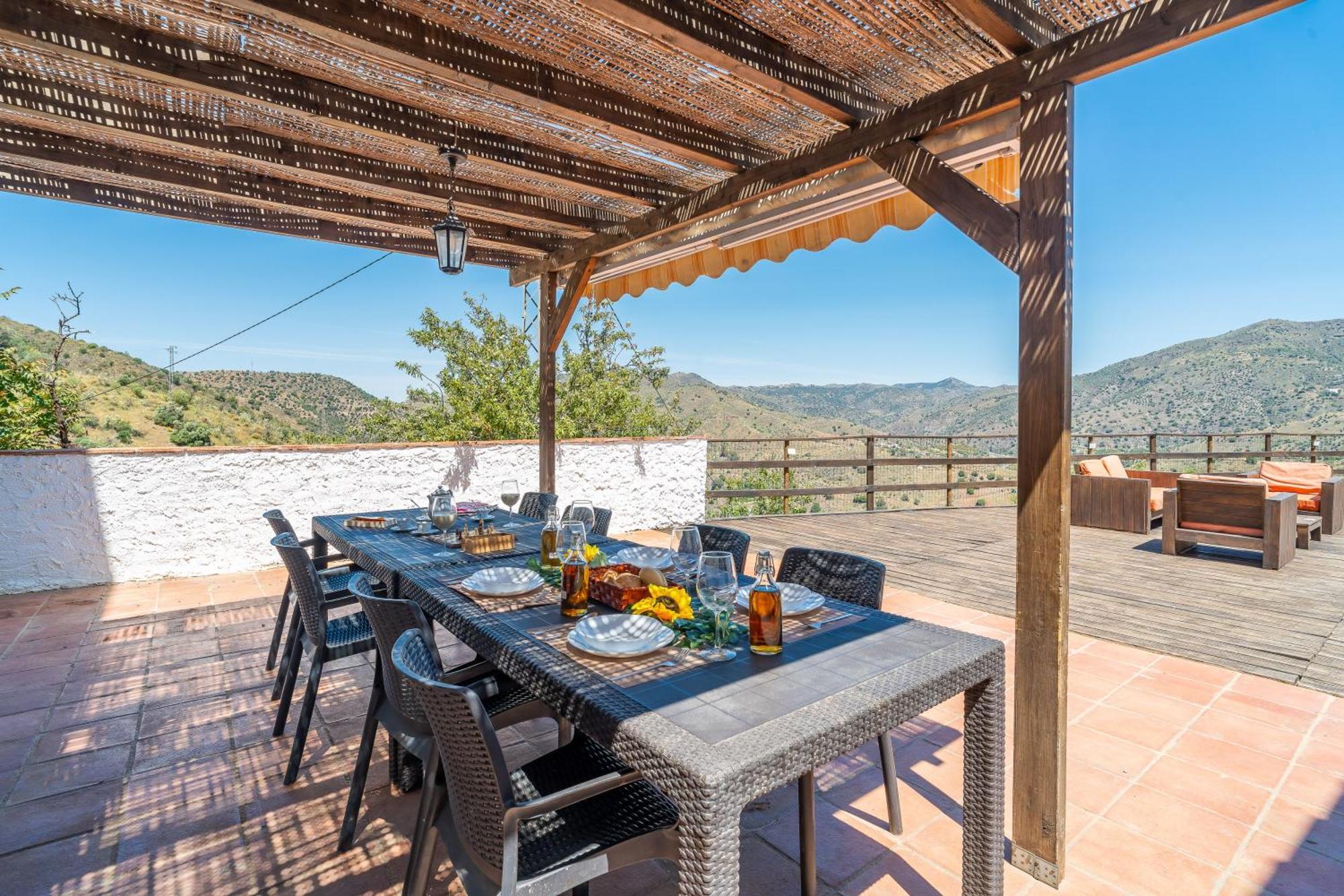 Complejo Rural El Mirador Pension Málaga Buitenkant foto